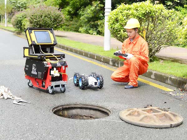 海盐管道机器人检测