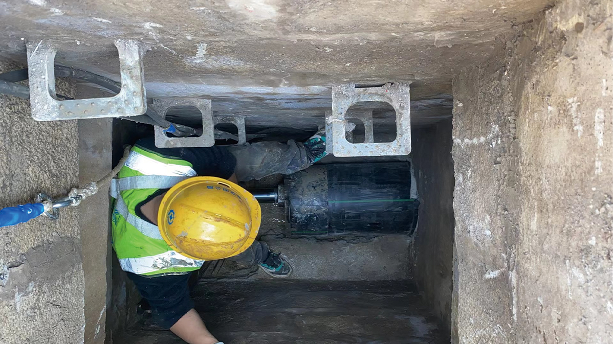 海盐HDPE短管内衬法